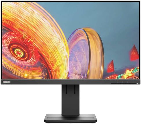 Lenovo ThinkVision E24q-20 شاشة LCD WQHD WLED مقاس 23.8 بوصة - 16:9 - أسود داكن in Kuwait