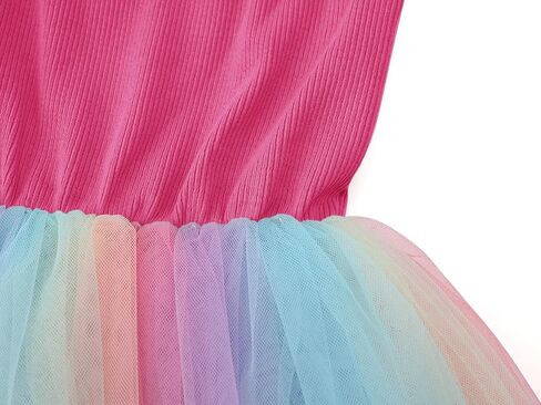 Baby Girls Tutu Dress Sleeveless Infant Toddler Princess Party Tulle Sundress in Saudi Arabia