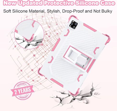 Kids Tablet 10 inch Android 14 Tablet for Kids Octa-Core 10+64GB GMS Certified Learning Tablet with WiFi 6, Bluetooth 5.2, Dual Camera, Parental Control Child Tablet with Drop-Proof Case in Kuwait