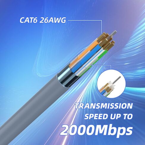 كابل XTAR Starlink Gen 3، كابل Starlink Gen 3 بطول 75 قدم، كابل بديل قياسي V3 مقاوم للماء، كابل Starlink Ethernet Gen 3 (75FT/22.9M) in Kuwait