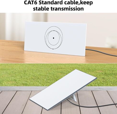 كابل XTAR Starlink Gen 3، كابل Starlink Gen 3 بطول 75 قدم، كابل بديل قياسي V3 مقاوم للماء، كابل Starlink Ethernet Gen 3 (75FT/22.9M) in Kuwait