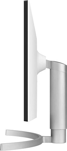شاشة كمبيوتر LG 27UL550-W مقاس 27 بوصة بدقة 4K UHD (3840 × 2160) فائقة الدقة، IPS، AMD FreeSync، حامل قابل للتعديل للإمالة/الارتفاع/المحور، HDR10، HDMI، منفذ DisplayPort، مثبت أسود، أبيض in Kuwait