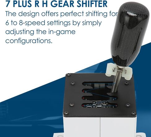 USB Shifter, 8 speed shifting Shifter for Logitech G29 G27 G25 G920 and T300RS GT Steering Wheel, USB Simulator Suitable for DiRT 2.0 4 WRC EST LFS in Saudi Arabia