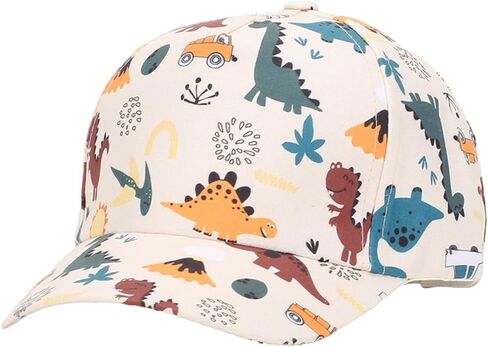 Baby Baseball Cap Baby Cap Sun hat Print Cartoon hat Kids Sun Hats for Adjustable Size for 3-7T in Saudi Arabia