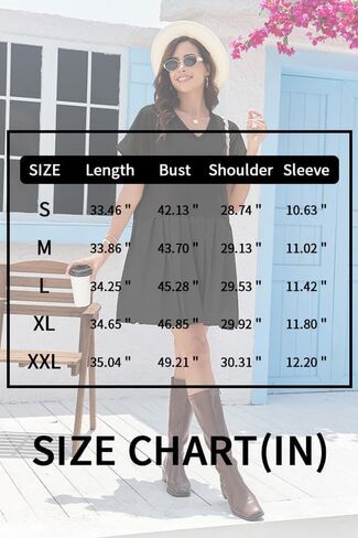 Womens Summer Dresses Oversized Short Sleeve V Neck Patchwork Casual Trendy Mini Pleated Swing Sweatshirt Dress in Saudi Arabia