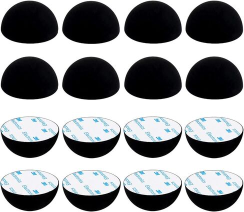 16Pack Silicone Speaker Isolation Pads,Turntable Feet and Subwoofer Isolation Pads,Black Hemisphere Silicone Bumper Non Skid Feet,Audio Equipment Sound Dampening Anti Vibration Silicone Feet(1inch) in Kuwait