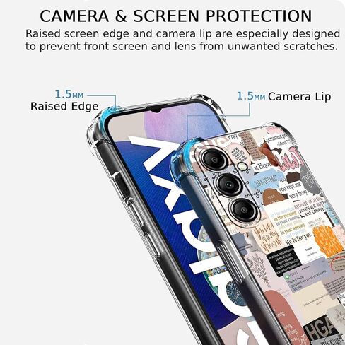 Green Flower Case for Samsung Galaxy A14,Aesthetic Abstract Minimalism Floral Pattern Case,Soft TPU Full Cover Case for Galaxy A14 in Saudi Arabia
