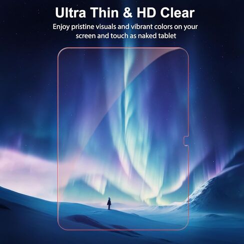 واقي شاشة SPARIN لجهاز iPad الجيل العاشر 10.9 بوصة 2022، واقي شاشة من الزجاج المقوى المضاد للضوء الأزرق ومضاد للوهج للضوء الأحمر لجهاز iPad 10 مقاس 10.9 بوصة، شفاف عالي الدقة وصديق للحافظة in Kuwait