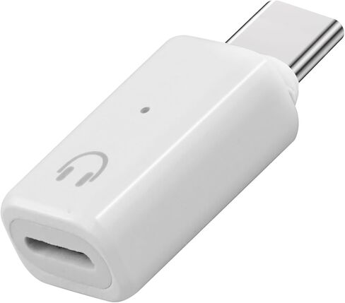 USB C to Lightning Audio Adapter (Not Support Data Transfer& Charging), USB C Male to Lightning Female Connector Headphone Adapter for iPhone 15 iPad Pro iMac Pro,MacBook 12 and more devices. in Saudi Arabia