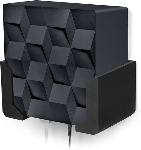 Screwless Wall Mount for Netgear Nighthawk MK62 Router, Strong VHB Adhesive, Easy to Install Holder, Reduce Interference & Increase Range, Stick On & Screw-in Mounting by Brainwavz in Saudi Arabia