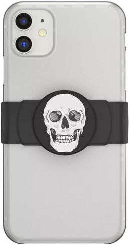 PopSockets Phone Grip Slide for Phones and Cases, Sliding Phone Grip with Expanding Kickstand - (Shaky Bones) in Saudi Arabia
