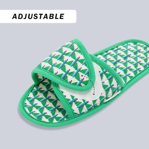 EUXTERPA Women Travel Slippers, Adjustable Ladies Slipper, Lightweight Easy Carry Foldable Travel Slippers with Storage Bag in Saudi Arabia