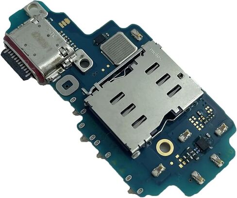 【Only for US Version】 for Samsung Galaxy S23 Ultra 5G Charging Port Flex Cable Replacement for Samsung S23 Ultra SM-S918u S918a S918w USB Dock Board Connector Type C Charging Port Repair Part in Saudi Arabia