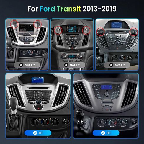 8 Core 4G+64G for Ford Transit 2013-2019 Car Radio Stereo with Wireless Apple CarPlay/Android Auto/9" 1280 * 720P IPS Touchscreen/Bluetooth 5.0/GPS/FM/RDS/WiFi/4G/DSP/46 EQ/AHD Backup Camera in Saudi Arabia