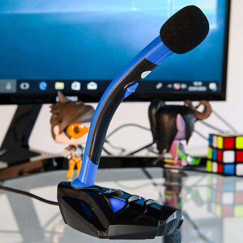 Klim Voice - USB Microphone Stand for Laptop for Laptop - Gaming Microphone PS4 - Blue - New Version in Saudi Arabia