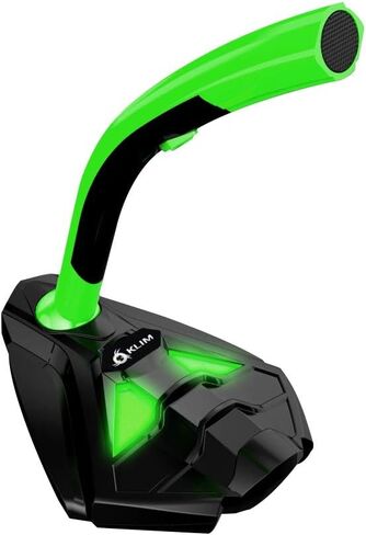 Klim Voice - حامل ميكروفون USB للكمبيوتر المحمول - ميكروفون الألعاب PS4 - أزرق - إصدار جديد in Kuwait