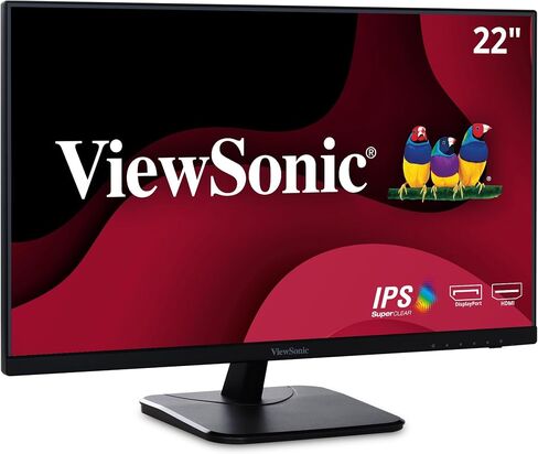 ViewSonic VA2256-MHD 22 Inch IPS 1080p Monitor with FreeSync, HDMI, DisplayPort and VGA Inputs for Home and Office in Saudi Arabia