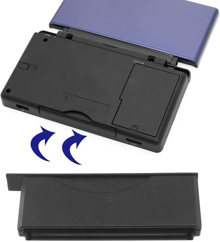 Card Slot Cover 62x23mm Dust Proof Cover for Game Console Compatible with DS Lite NDS Lite NDSL Replacement Card Slot Dust Case Cover Cap Black in Saudi Arabia