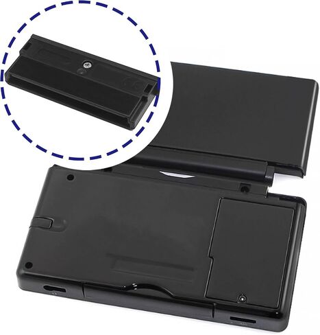 Card Slot Cover 62x23mm Dust Proof Cover for Game Console Compatible with DS Lite NDS Lite NDSL Replacement Card Slot Dust Case Cover Cap Black in Saudi Arabia