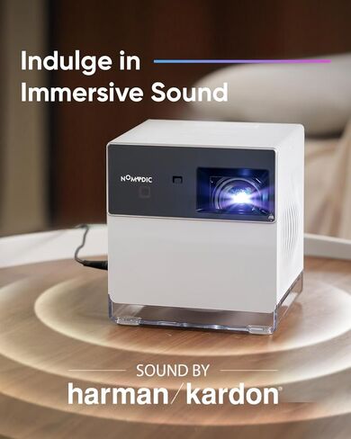 P1000 Short Throw Projector 4K, 2300 ANSI Lumens with H/K Speaker, 180" Big Screen, Auto Focus & Keystone, 4K Gaming Projector 4.2ms Low Latency (Fire TV Stick 4K Max Included) in Kuwait