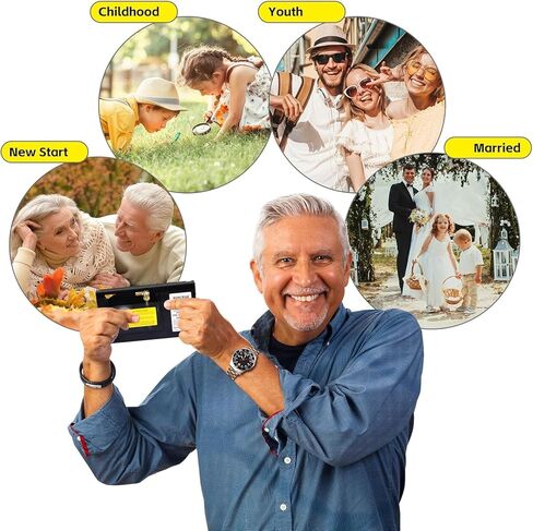 VHS-C Tape Cassette Adapter Compatible with VHS-C SVHS Camcorders Motorized VHS Cassette Converter Not Compatible with 8mm/MiniDV/Hi8 in Kuwait