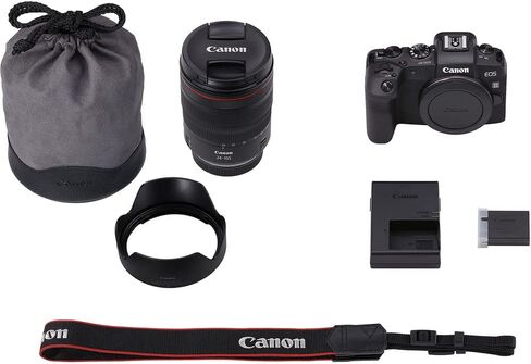 Canon EOS RP Mirrorless Digital Camera with 24-105mm Lens (3380C012) + Canon RF 24-70mm Lens + 64GB Memory Card + Color Filter Kit + Case + Filter Kit + Corel Photo Software + More (Renewed) in Saudi Arabia