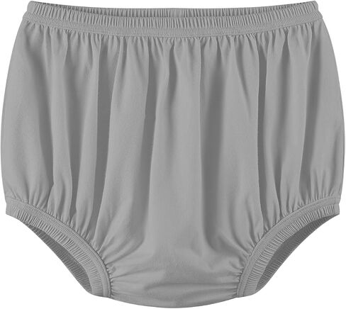 Adult Diaper Cover for Incontinence Noiseless Leak-Protection Underwear Plastic Pants Alternatives -Waterproof,Durable, Lightweight (Gray, Medium) in Saudi Arabia