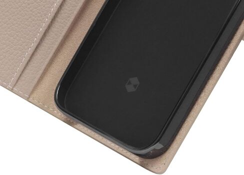 SLG iPhone 12 Pro Max Handcrafted Leather Wallet Case, D8 Full Grain Leather, Diary Flip Cover with Snap Closure, Card Slot Holder with Gift Box (Brown Cream) in Saudi Arabia