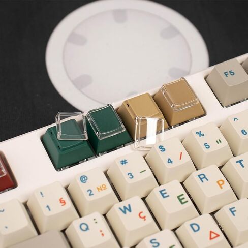 أغطية مفاتيح Gliging Cherry Profile PBT باللون الأزرق 1U R4 للوحة المفاتيح الميكانيكية لمفاتيح MX (24 قطعة) in Kuwait