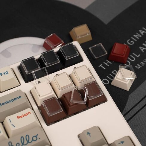 أغطية مفاتيح Gliging Cherry Profile PBT باللون الأزرق 1U R4 للوحة المفاتيح الميكانيكية لمفاتيح MX (24 قطعة) in Kuwait