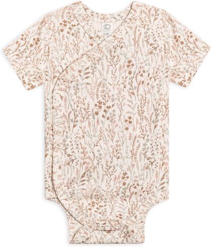 Colored Organics Short Sleeve Kimono Bodysuit in Saudi Arabia