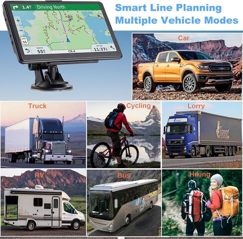 نظام تحديد المواقع العالمي للسيارة، أحدث خريطة لعام 2024، شاشة لمس 7 بوصات، نظام تحديد المواقع العالمي للسيارة سعة 256-16 جيجابايت، توجيه اتجاه الانعطاف الصوتي، دعم السرعة وتحذير الضوء الأحمر، خريطة مدى الحياة لأمريكا الشمالية مثبتة مسبقًا، تحديث مجاني... in Kuwait