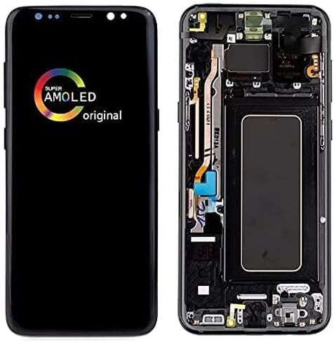 Amoled LCD for Samsung Galaxy S8 Plus+ G955 Digitizer Screen Touch Assembly Replacement LCD Display G955A G955F G955P G955R4 T U V W 6.2 inch by BITANR (Black) in Saudi Arabia