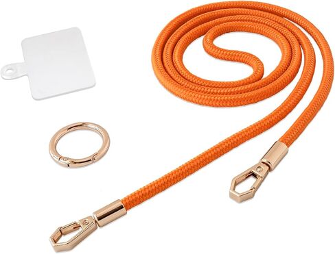 Universal Cell Phone Lanyard, Crossbody Nylon Neck Strap,Compatible with All Smartphone in Saudi Arabia
