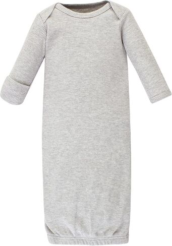 Hudson Baby Unisex Baby Thermal Gown 3pk, Snowflake, Newborn in Saudi Arabia