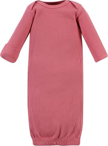 Hudson Baby Unisex Baby Thermal Gown 3pk, Snowflake, Newborn in Saudi Arabia
