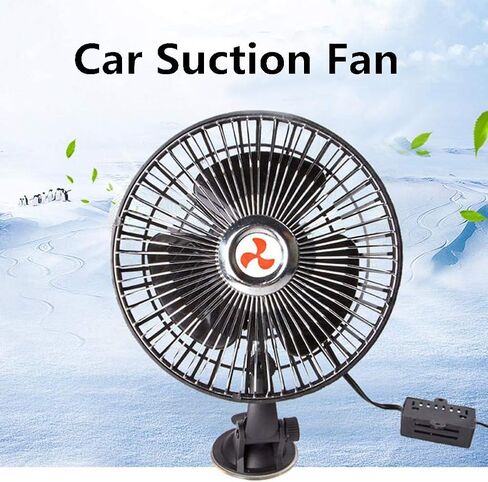 Unifizz Car Fans 12v Car Fans Plug in Car Fans Cooling 12v Fan Car Portable Car Fan for Car Interior ar Fan for Cigarette Lighter in in Saudi Arabia