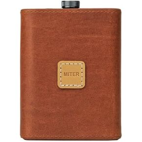 MITER CASE for iFi Hip-dac/Hip-dac2 / Hip-dac 3 Portable dac, Handcrafted Miter Pull-Up Leather Cover hipdac3-Brown
