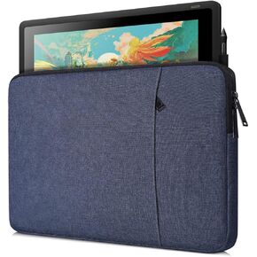 حقيبة كمبيوتر لوحي للرسم متوافقة مع GAOMON PD1560 PD1561 / Wacom Cintiq 16 & Cintiq Pro 16 17 & Intuos Pro Large PTH860 & Intuos Pro، XPPen Artist 16 Gen 2 حقيبة حماية للحمل (أزرق) in Kuwait