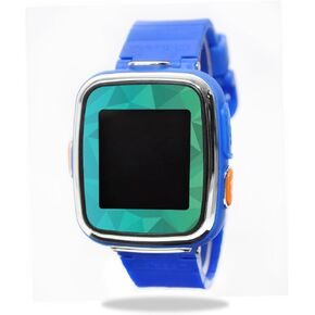 MightySkins Skin Compatible with VTech Kidizoom Smartwatch DX wrap Cover Sticker Skins Blue Green Polygon