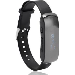 Digital Voice Recorder Watch, Bracelet Recording Device with 90mAh Battery, Wristband, MP3 Recorder with Timing Recording Audio Device, Watch Voice Activated Recorder (32G)
