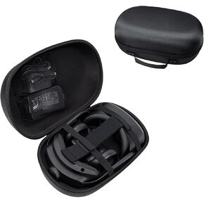 Case for Vive Focus 3, All-in-one Hard Travel Carrying Case Portable Storage Bag for HTC Vive Focus 3 Virtual Reality Headset and Accessories