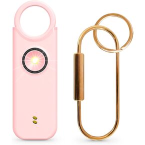 Personal Safety Alarm for Women - 135dB Self Defense Keychains Siren Whistle, travel gifts for women,with SOS LED Strobe Light - Personal Emergency Security Safe Protection Devices for Kids Elderly
