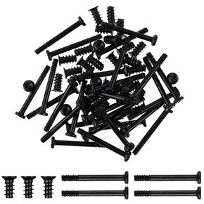 NOLITOY 60PCS Computer Case Fan Screws Kit PC Fan Screws Housing Radiator Screws Computer Chassis Fan Components (30mm/10mm 30pcs each）