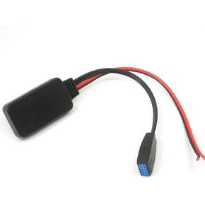 Car Bluetooth Adapter Audio Aux 10-pin Interface Cable for BMW E46 3-Series 2002-2006 Busines CD