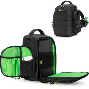 PGmoon Travel Carrying Case Compatible with Xbox Series X / S, Protective Storage Carry Bag for Controllers, Cables and Other Accessories