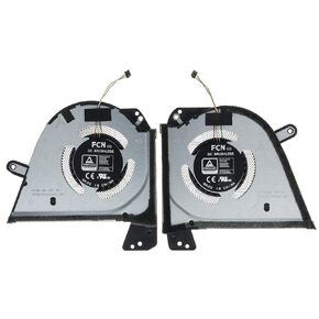 Replacement CPU & GPU Cooling Fan for ASUS ROG Zephyrus M16 (2022) GU603Z GU603ZX FP9R 13NR08R0T02011 FP9Q 13NR08R0T03011