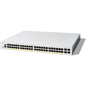 Cisco Catalyst 1200-48P-4X Smart Switch, 48 Port GE, PoE, 4x10GE SFP+, Limited Lifetime Protection (C1200-48P-4X)