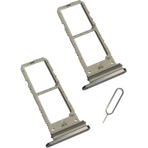 [2pcs Pack] Galaxy Note 20 Replacement Dual SIM Card Tray Holder Parts for Samsung Galaxy Note 20 (5G) N980 SM-N981 6.7 Inches [Not fit for Note 20 Ultra N986U Version]