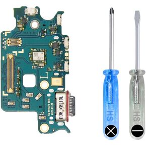 MMOBIEL Dock Connector Compatible with Samsung Galaxy S22 5G - 6.1 inch - 2022 - Charging Port - Headphone Port/Microphone Replacement - Type C - Incl. Screwdrivers